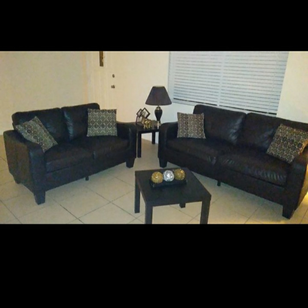 living room and dining room set